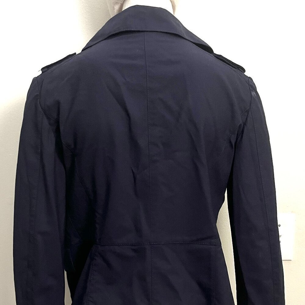 $3750 BELVEST DOUBLE BREASTED NAVY BLUE JACKET 4 - Picture 12 of 15